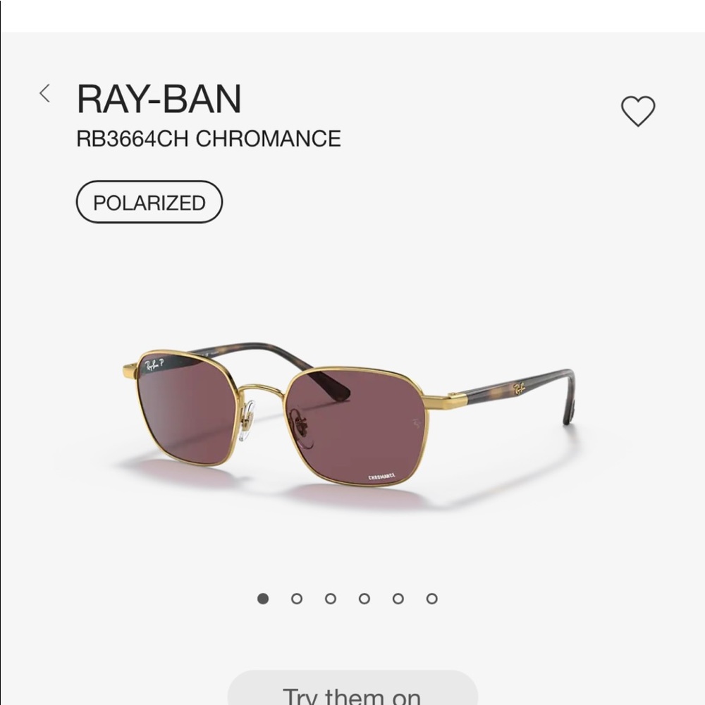 Ray ban Chromance sunglasses Unisex